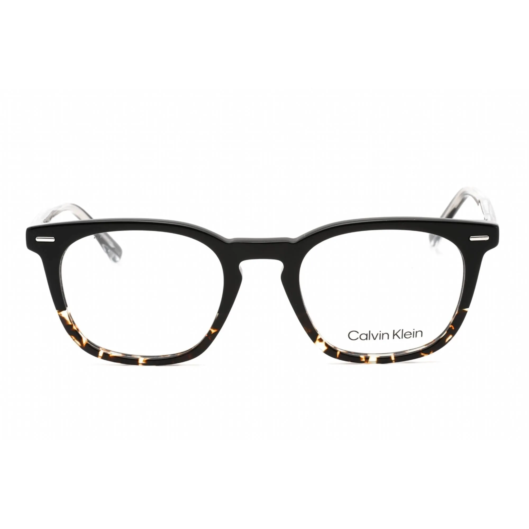 Calvin Klein Men's Eyeglasses - Full Rim Black/Mint Tortoise Plastic | CK21711 034 Calvin Klein Eyeglasses