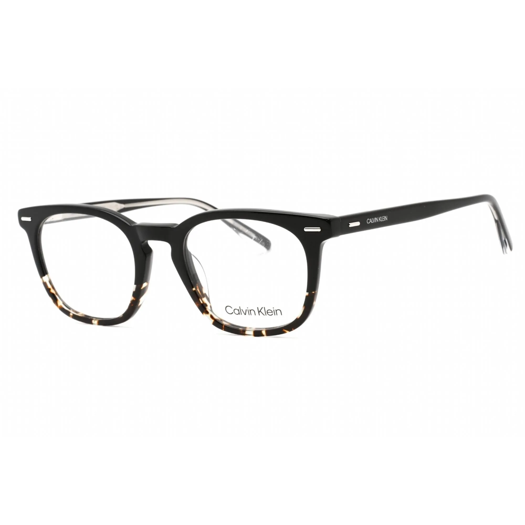 Calvin Klein Men's Eyeglasses - Full Rim Black/Mint Tortoise Plastic | CK21711 034 Calvin Klein Eyeglasses