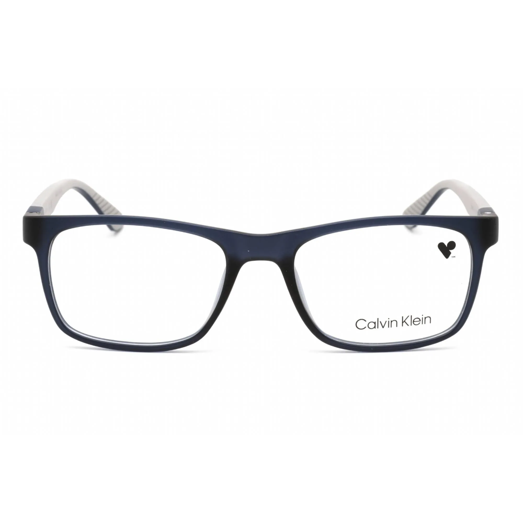 Calvin Klein Men's Eyeglasses - Full Rim Matte Crystal Navy Acetate | CK20535 410 Calvin Klein Eyeglasses