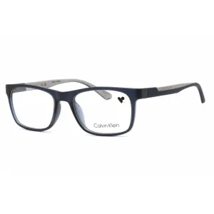 Calvin Klein Men's Eyeglasses - Full Rim Matte Crystal Navy Acetate | CK20535 410 Calvin Klein Eyeglasses
