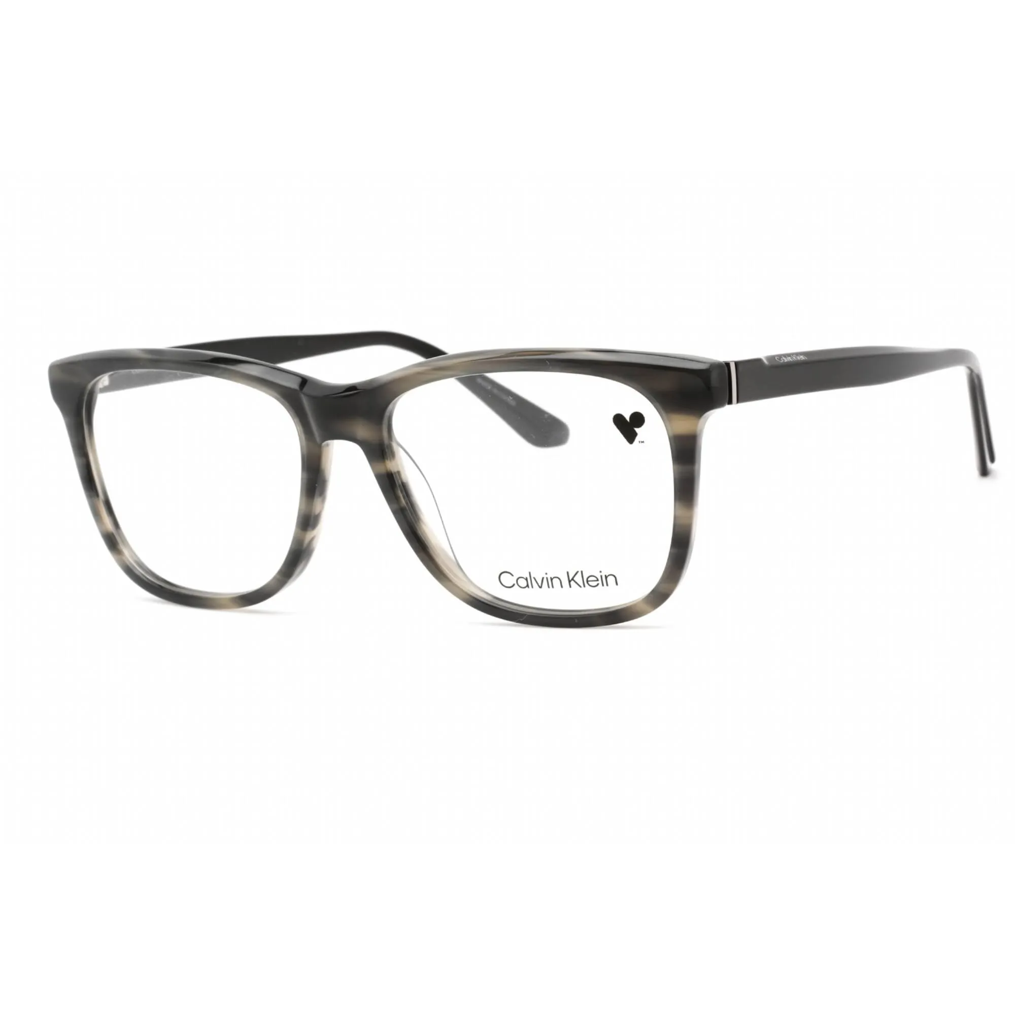 Calvin Klein Men's Eyeglasses - Grey Havana Plastic Rectangular Frame | CK22507 025 Calvin Klein Eyeglasses
