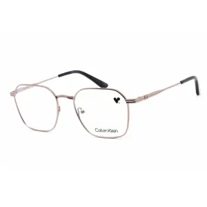 Calvin Klein Men's Eyeglasses - Light Gunmetal Metal Square Shape Frame | CK22116 014 Calvin Klein Eyeglasses