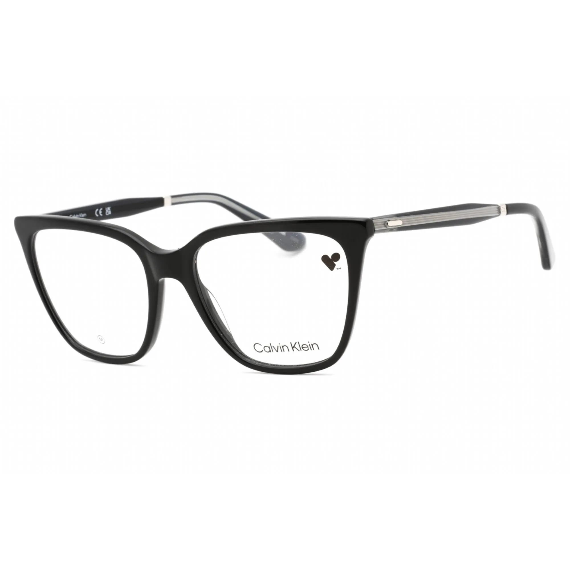 Calvin Klein Women's Eyeglasses - Black Full Rim Frame Clear Lens | CK23513 001 Calvin Klein Eyeglasses