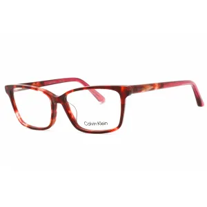 Calvin Klein Women's Eyeglasses - Burgundy Havana Cat Eye Plastic Frame | CK22545 609 Calvin Klein Eyeglasses