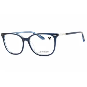 Calvin Klein Women's Eyeglasses - Full Rim Blue Rectangular Shape Frame | CK22505 438 Calvin Klein Eyeglasses