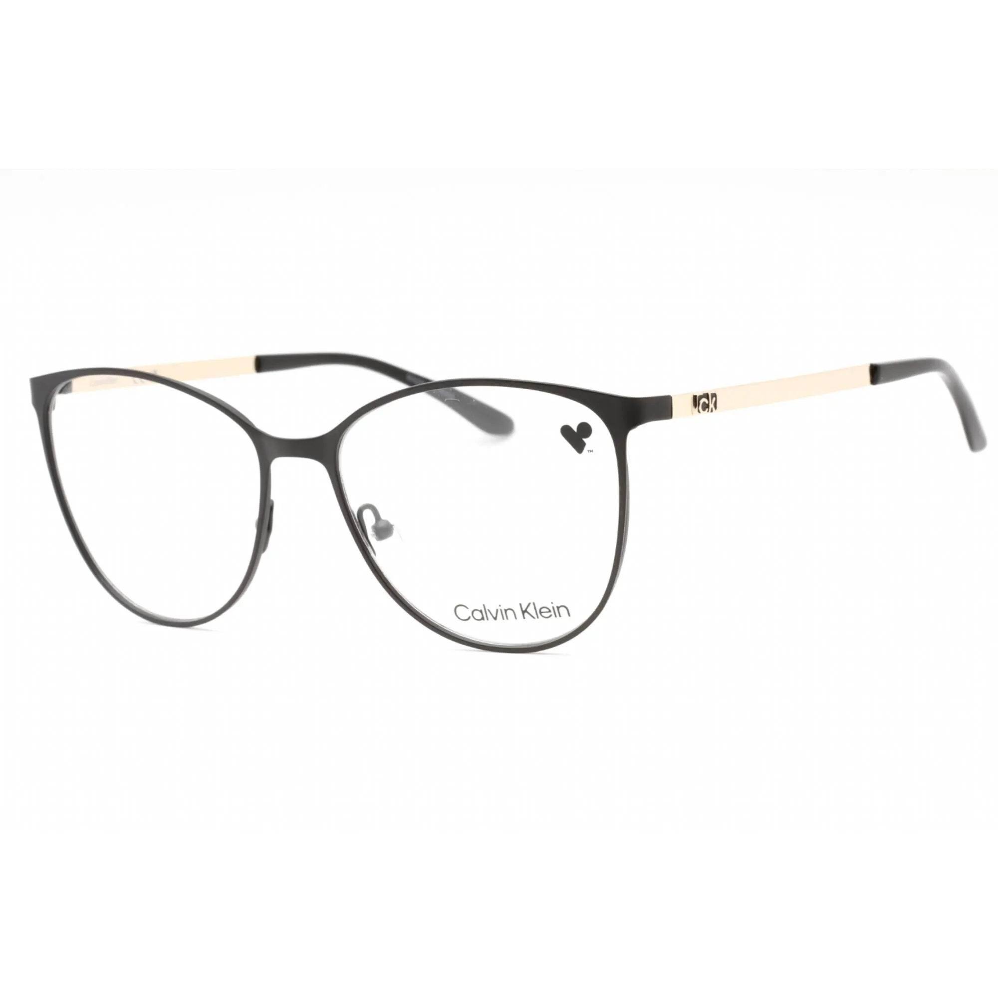 Calvin Klein Women's Eyeglasses - Matte Black Cat Eye Full Rim Frame | CK20130 001 Calvin Klein Eyeglasses