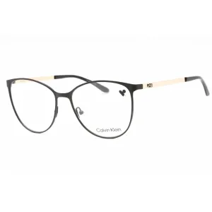 Calvin Klein Women's Eyeglasses - Matte Black Cat Eye Full Rim Frame | CK20130 001 Calvin Klein Eyeglasses