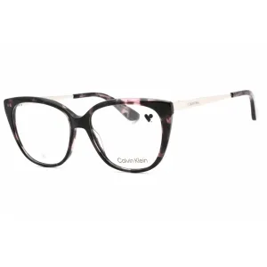 Calvin Klein Women's Eyeglasses - Mauve Purple Tortoise Cat Eye Frame | CK23520 540 Calvin Klein Eyeglasses