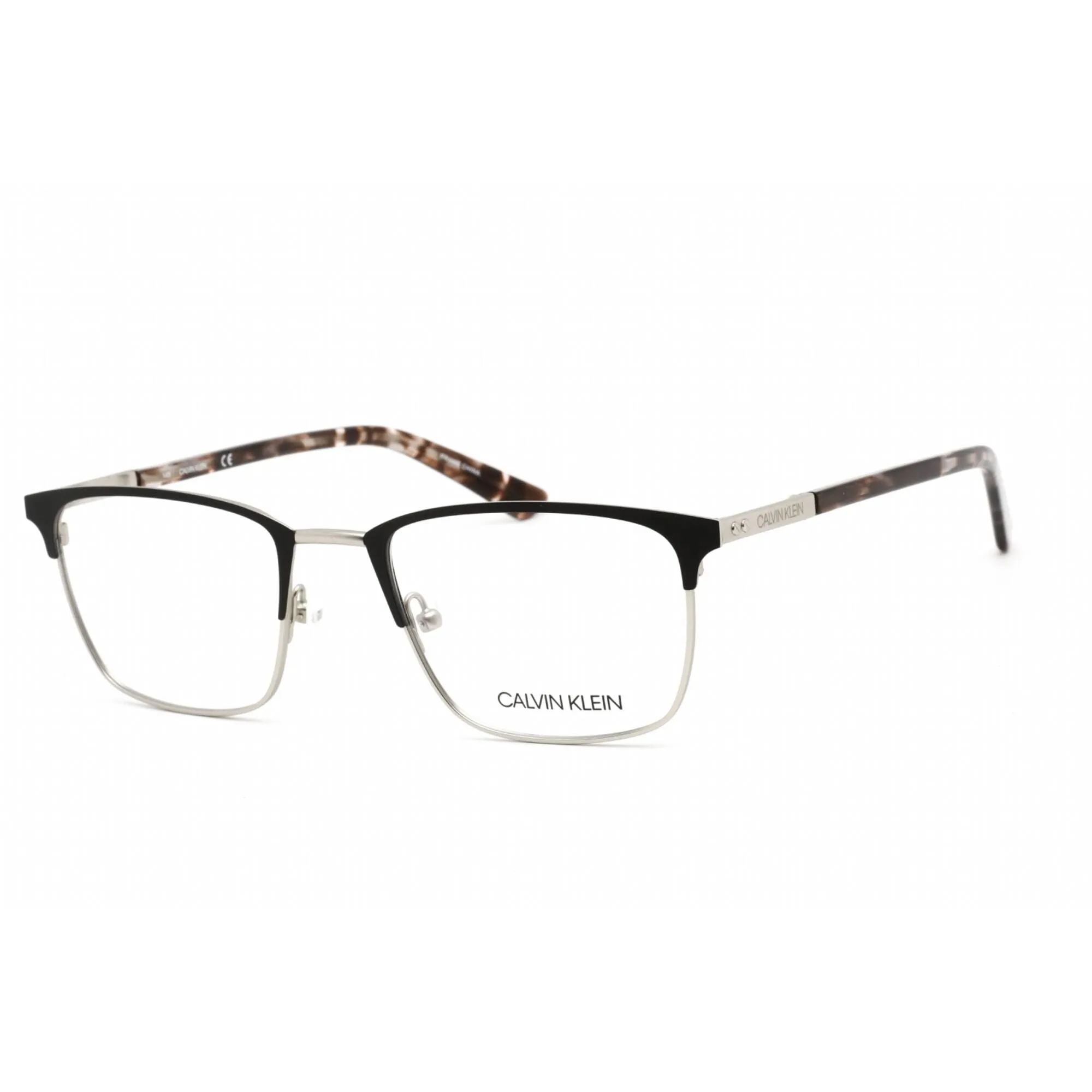 Calvin Klein Women's Eyeglasses - Rectangular Matte Black Metal Frame | CK19311 001 Calvin Klein Eyeglasses