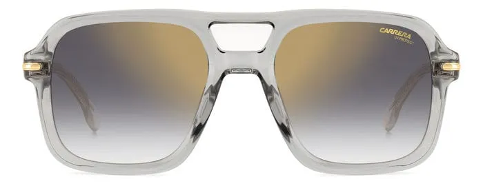 Carrera 317/S KB7 crystal grey /gold gradient mirror lens
