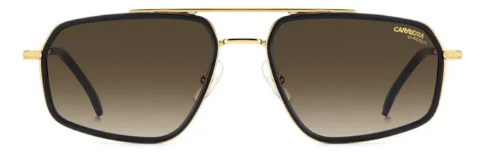 Carrera 338/S 003 matte black/green lens