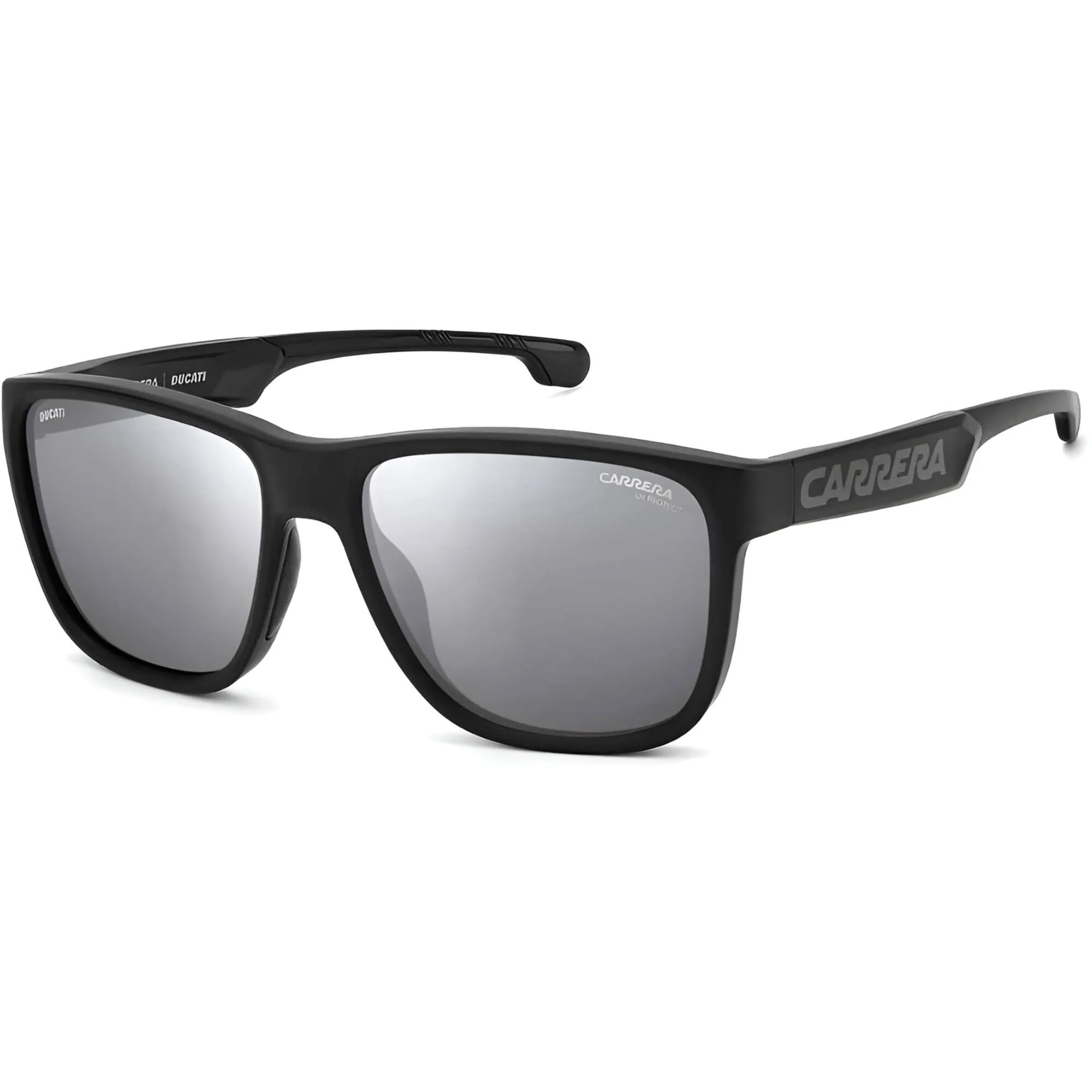 Carrera Men's Sunglasses - Black Grey Plastic Square Full Rim | CARDUC 003/S 008A Carrera Sunglasses