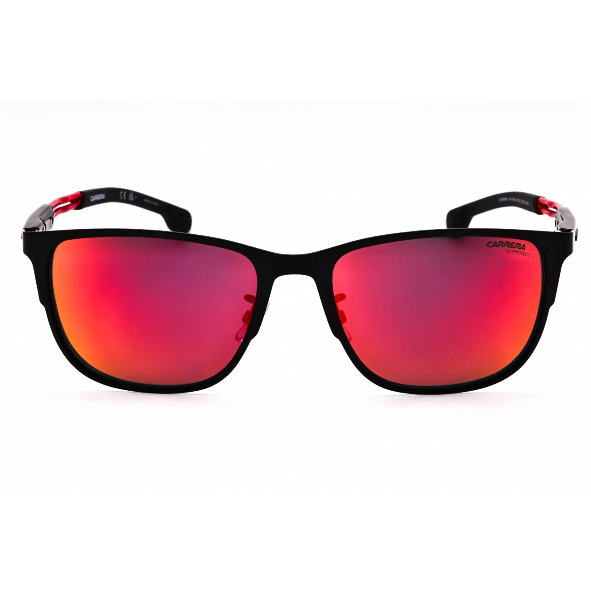 Carrera Men's Sunglasses - Black Metal Rectangular Full Rim Frame | 4014/GS 0807 UZ Carrera Sunglasses