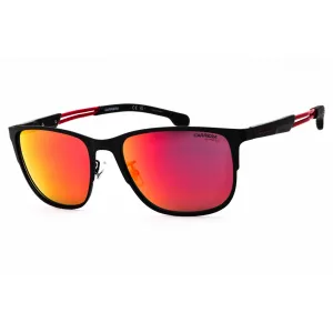 Carrera Men's Sunglasses - Black Metal Rectangular Full Rim Frame | 4014/GS 0807 UZ Carrera Sunglasses