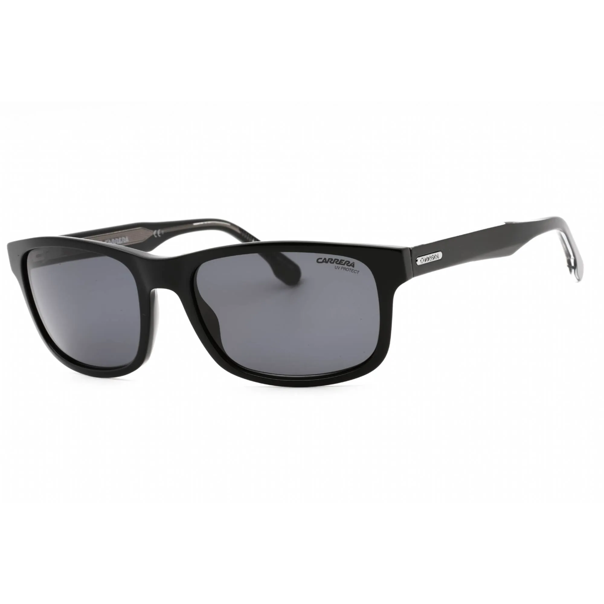 Carrera Men's Sunglasses - Black Rectangular Plastic Frame | CARRERA 299/S 0807 IR Carrera Sunglasses