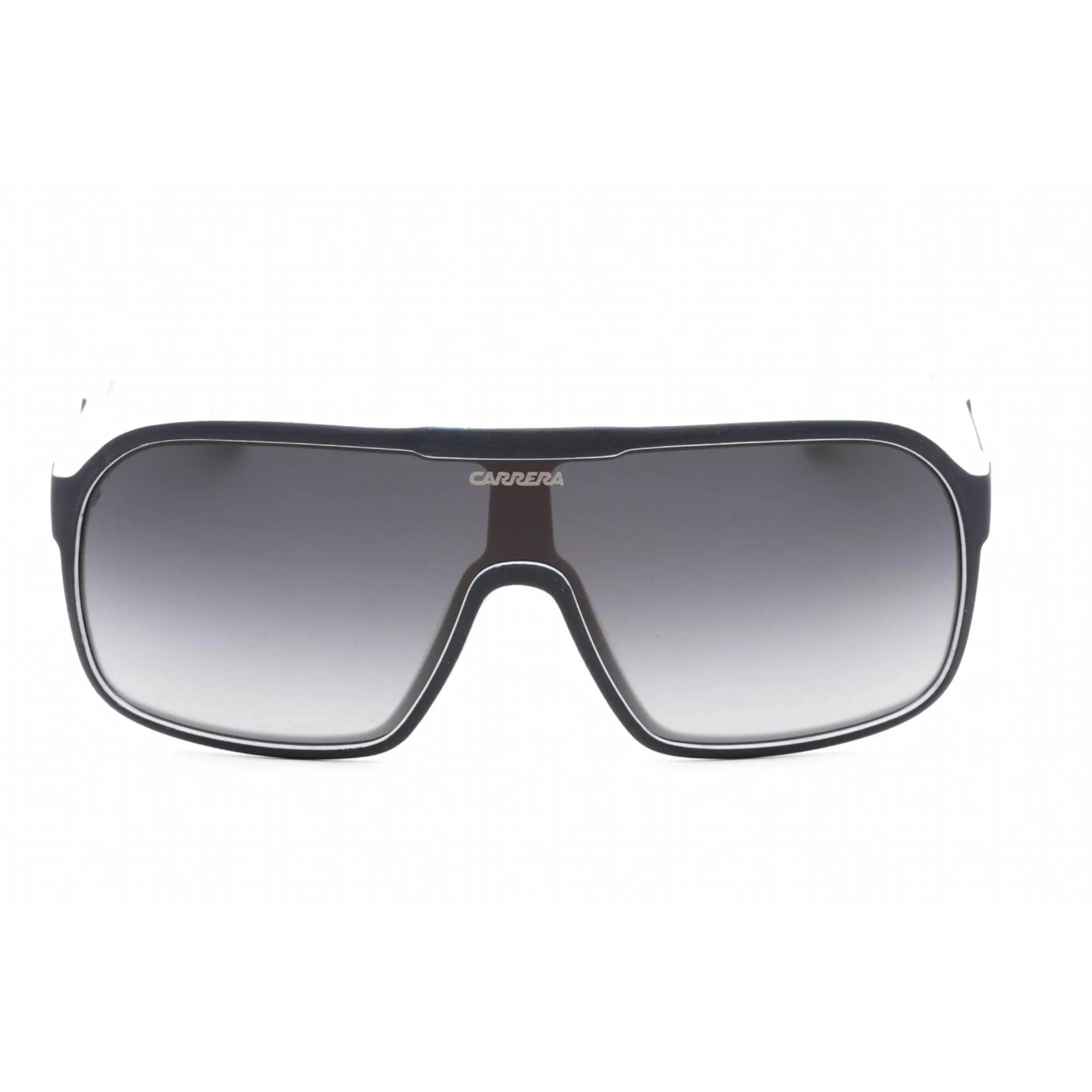 Carrera Men's Sunglasses - Blue White Plastic Shield Frame | CARRERA 1046/S 00JU 9O Carrera Sunglasses