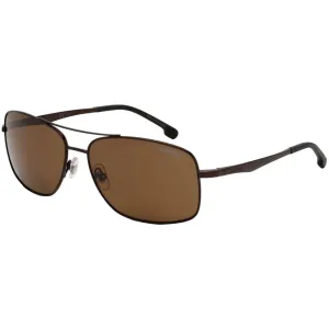 Carrera Men's Sunglasses - Brown Metal Full Rim Pilot Frame | CARRERA 8040/S 009Q/SP Carrera Sunglasses