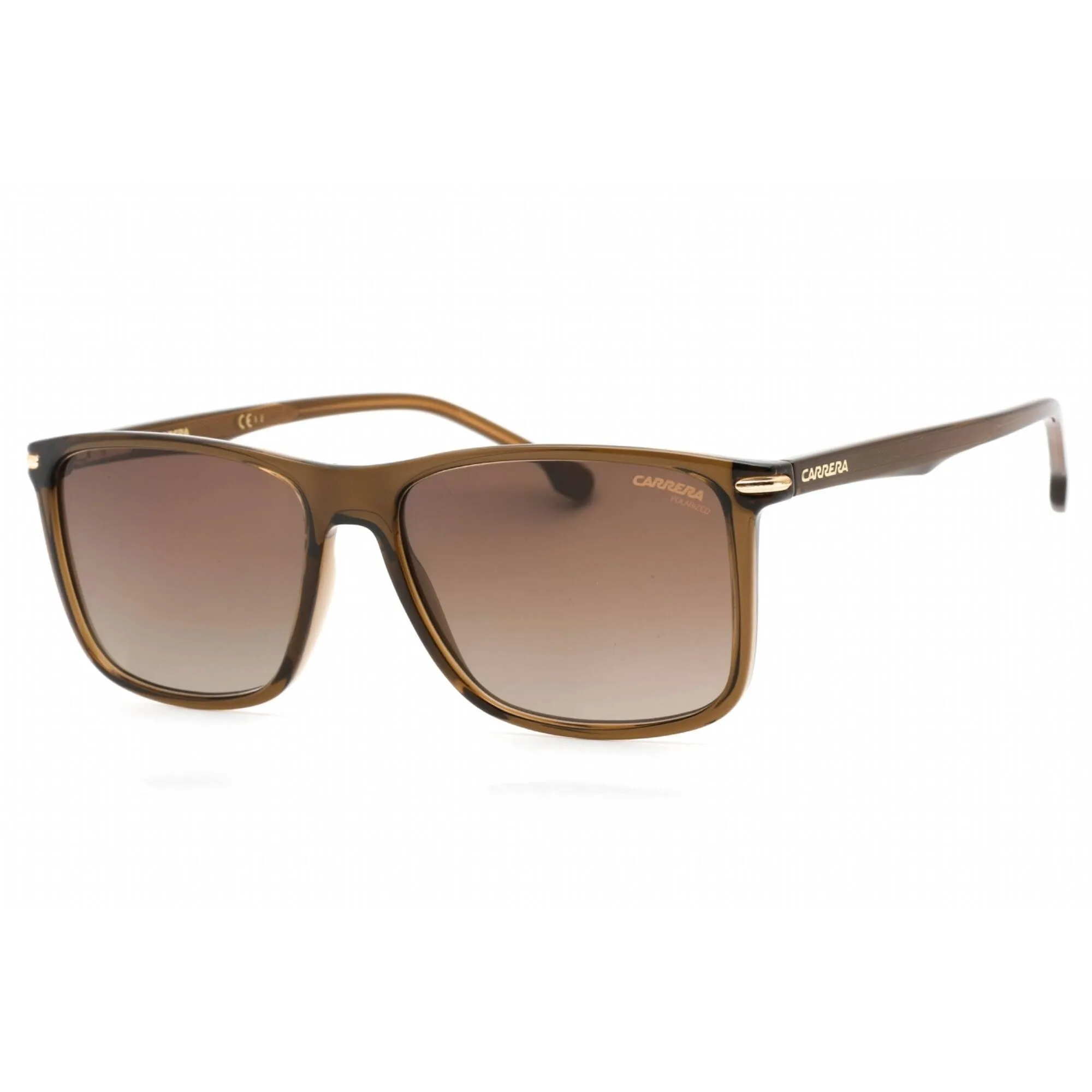 Carrera Men's Sunglasses - Brown Rectangular Plastic Frame | CARRERA 298/S 009Q LA Carrera Sunglasses