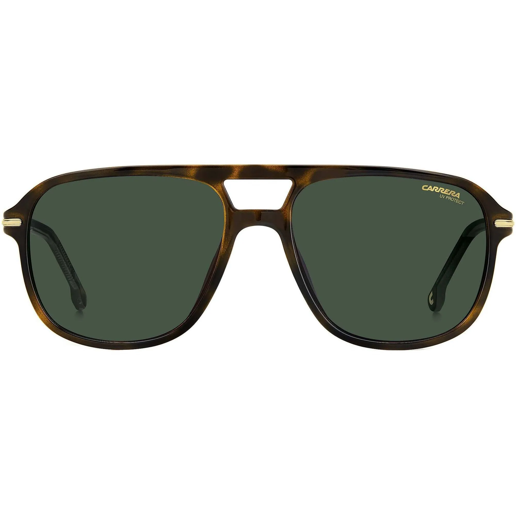 Carrera Men's Sunglasses - Full Rim Havana Gold Aviator Shape Frame | 279/S 02IK QT Carrera Sunglasses