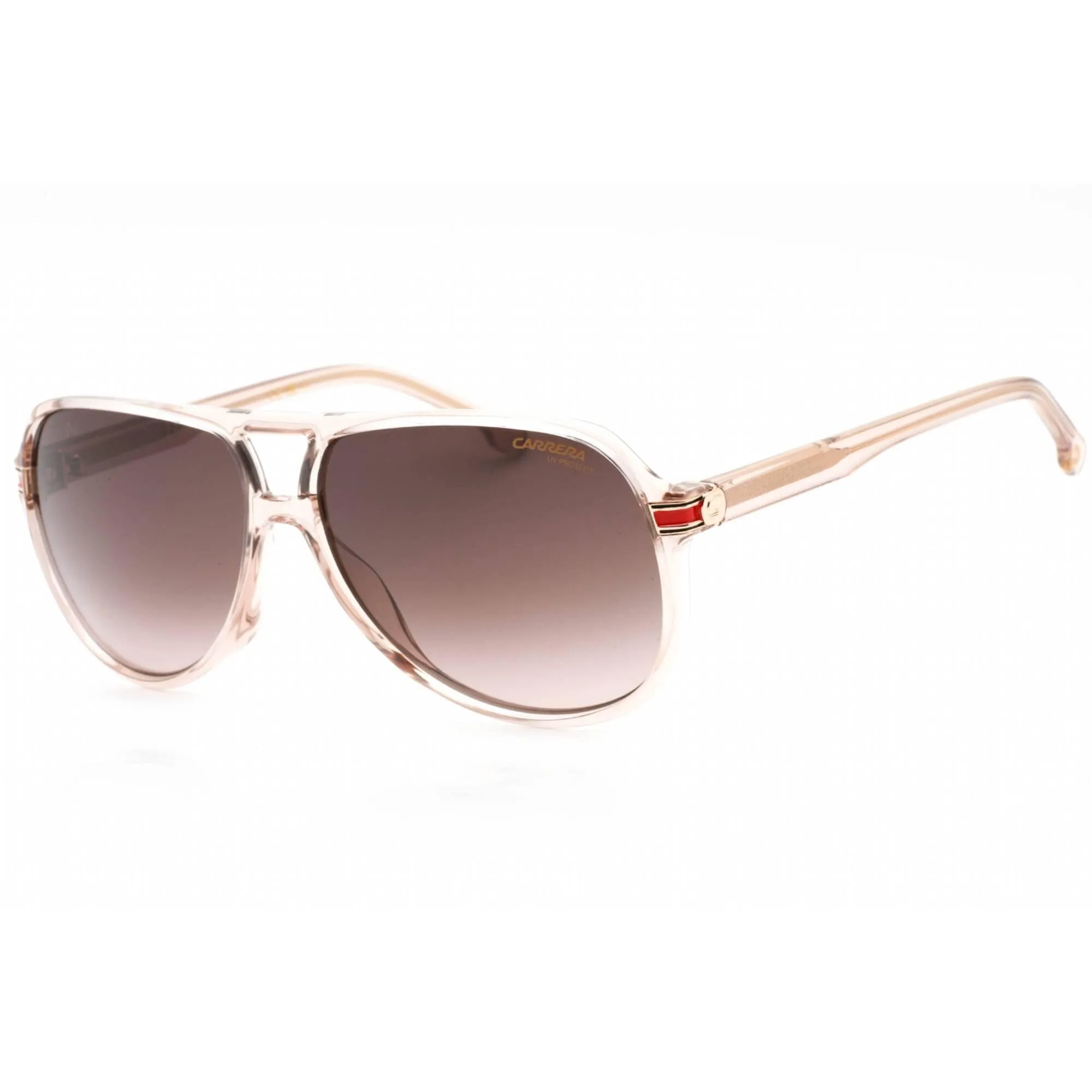 Carrera Men's Sunglasses - Full Rim Nude Plastic Aviator | CARRERA 1045/S 0FWM HA Carrera Sunglasses