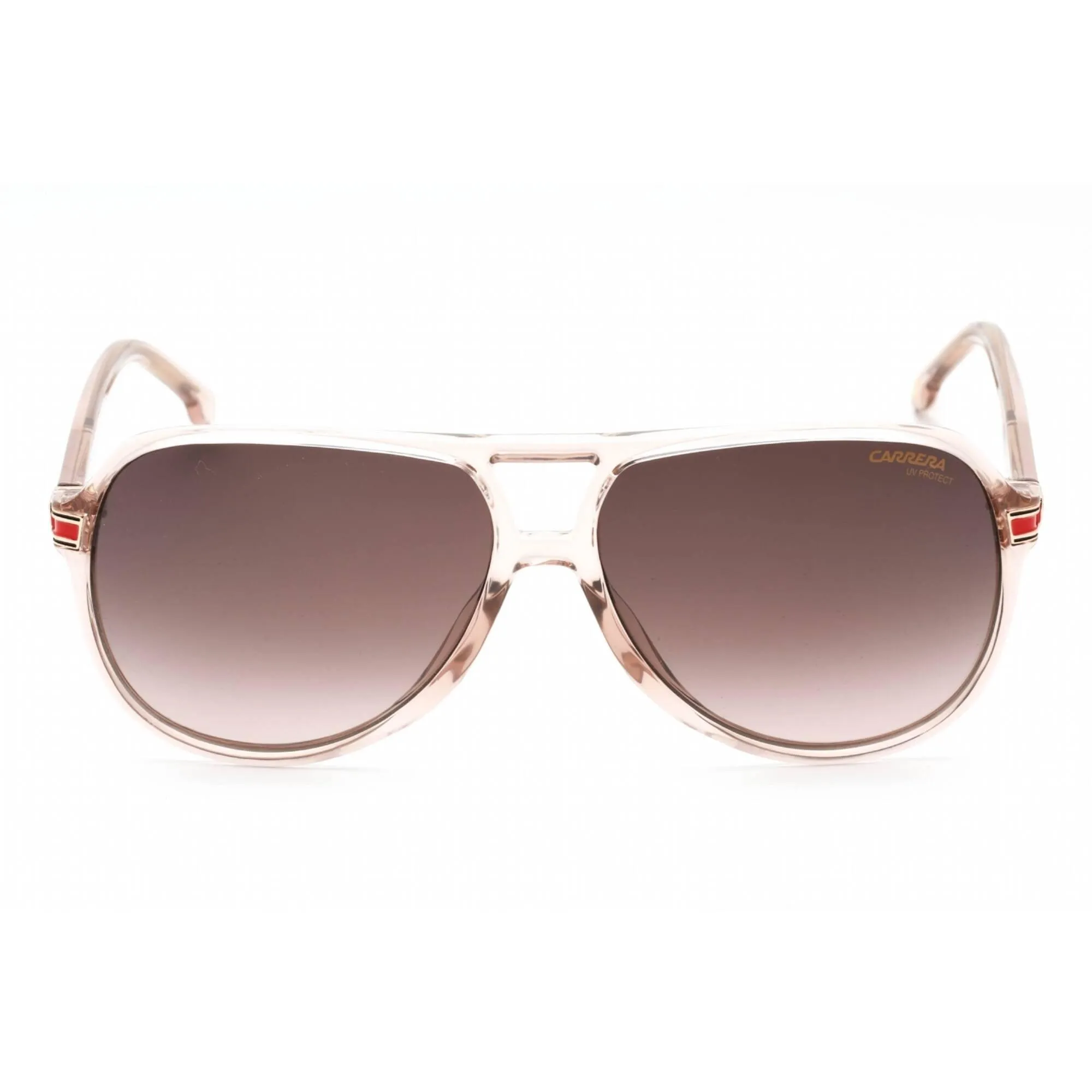 Carrera Men's Sunglasses - Full Rim Nude Plastic Aviator | CARRERA 1045/S 0FWM HA Carrera Sunglasses
