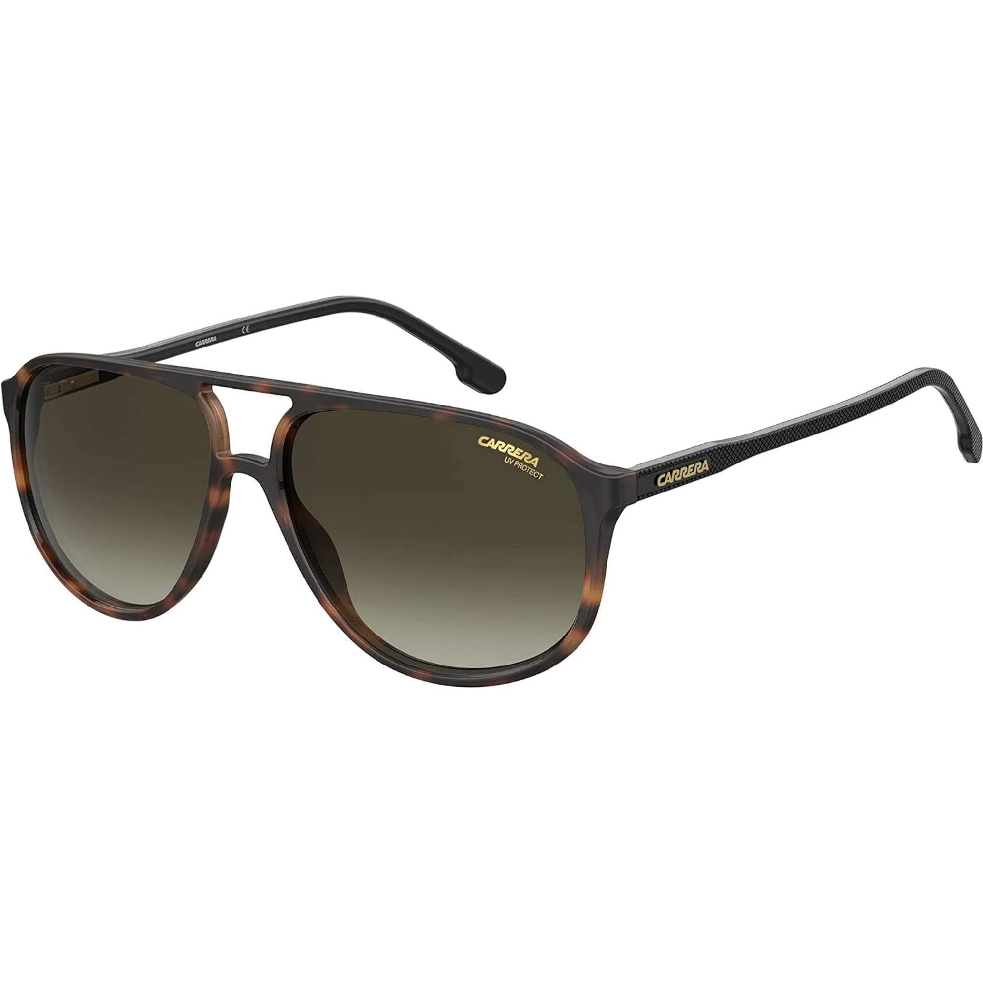 Carrera Men's Sunglasses - Havana Polyamide Pilot Frame Brown Gradient Lens | 257/S 86 Carrera Sunglasses