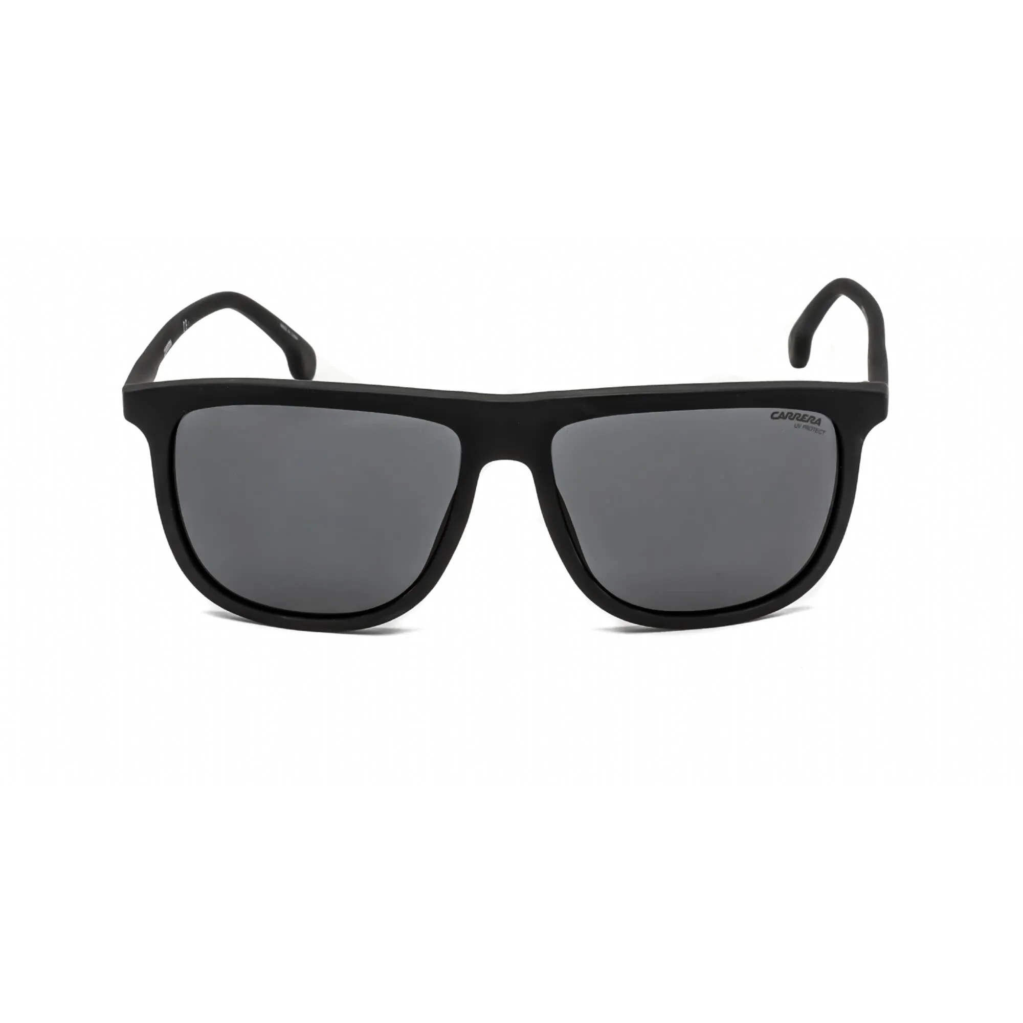 Carrera Men's Sunglasses - Matte Black Browline Frame Grey Lens | 218/S 0003 IR Carrera Sunglasses