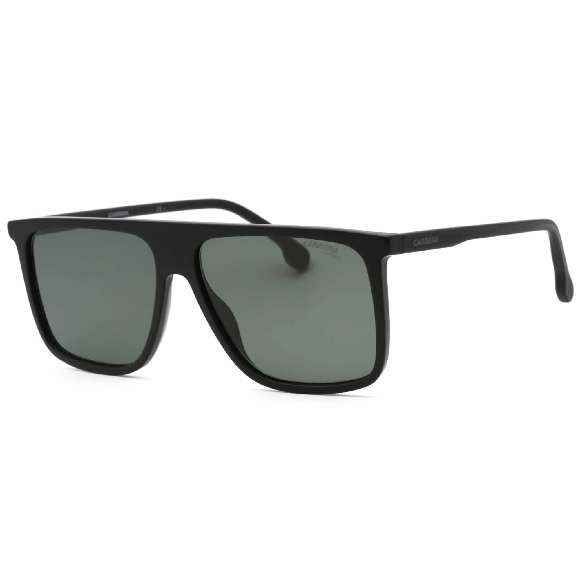 Carrera Men's Sunglasses - Matte Black Plastic Square Frame | Carrera 172/N/S 0003 QT Carrera Sunglasses