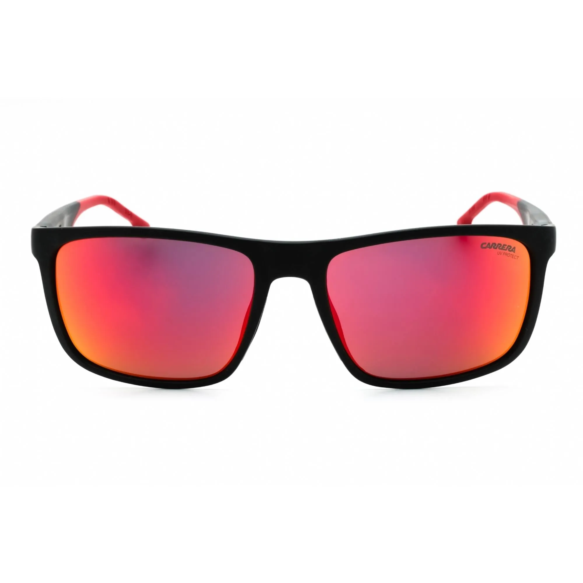 Carrera Men's Sunglasses - Matte Black Rectangular Full Rim | CARRERA 8047/S 0003 UZ Carrera Sunglasses