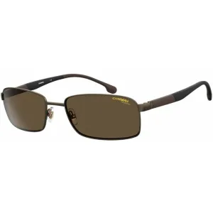 Carrera Men's Sunglasses - Rectangular Frame Bronze Polarized Lens | CA8037S 0VZH Carrera Sunglasses