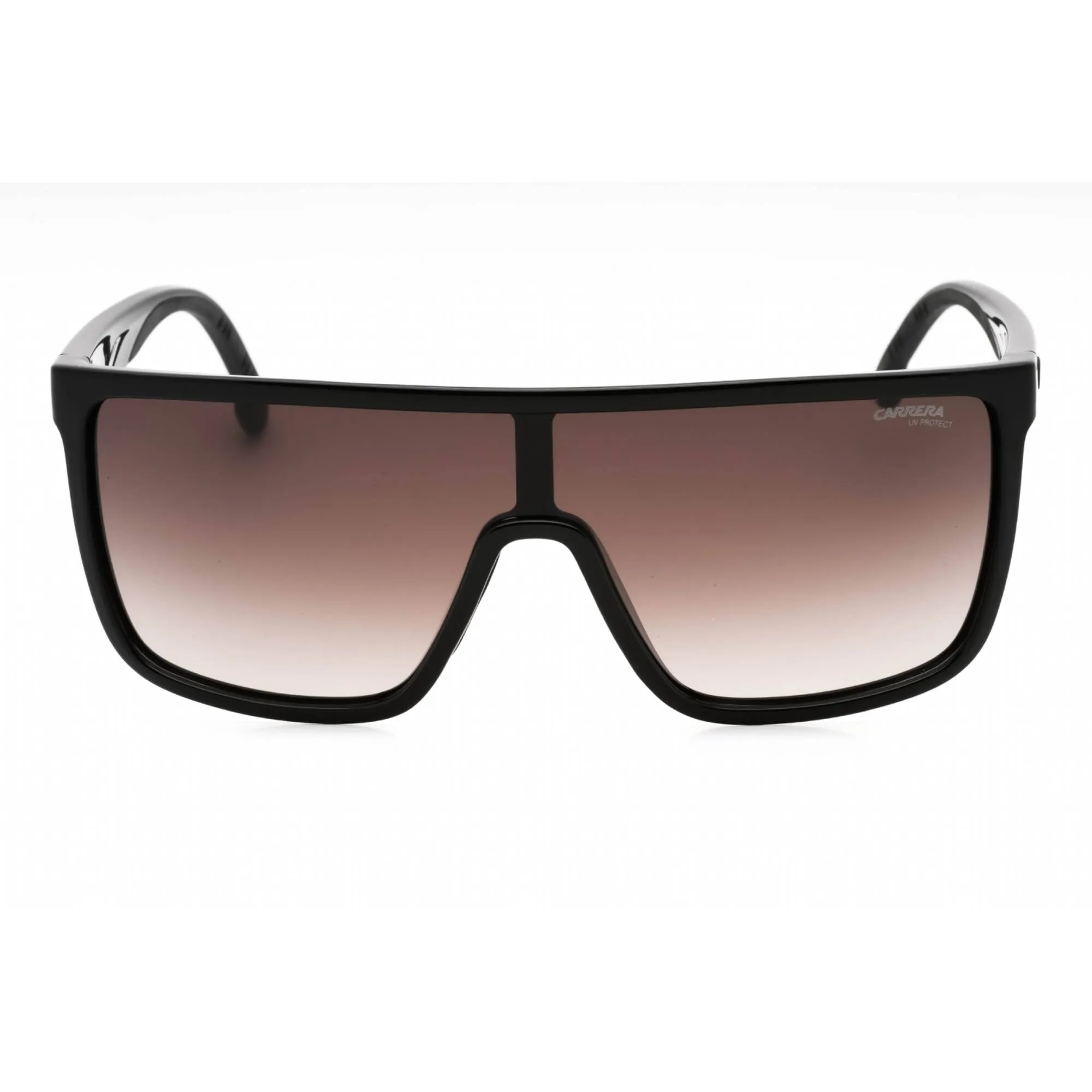 Carrera Unisex Sunglasses - Black Plastic Full Rim Shield | CARRERA 8060/S 0807 HA Carrera Sunglasses