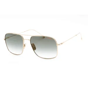 Carrera Unisex Sunglasses - Gold Square Metal Full Rim Frame | CARRERA 247/S 0J5G D6 Carrera Sunglasses