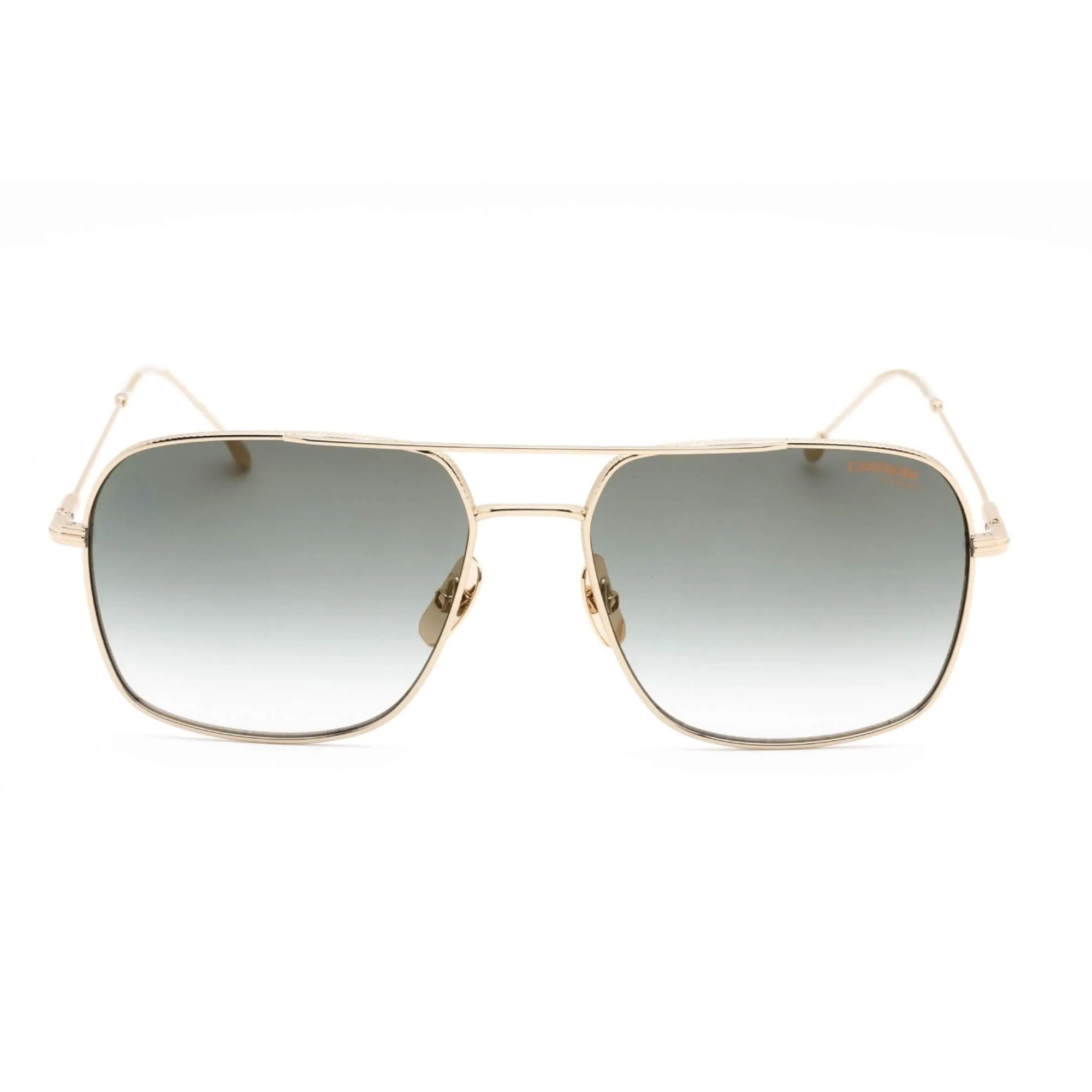 Carrera Unisex Sunglasses - Gold Square Metal Full Rim Frame | CARRERA 247/S 0J5G D6 Carrera Sunglasses