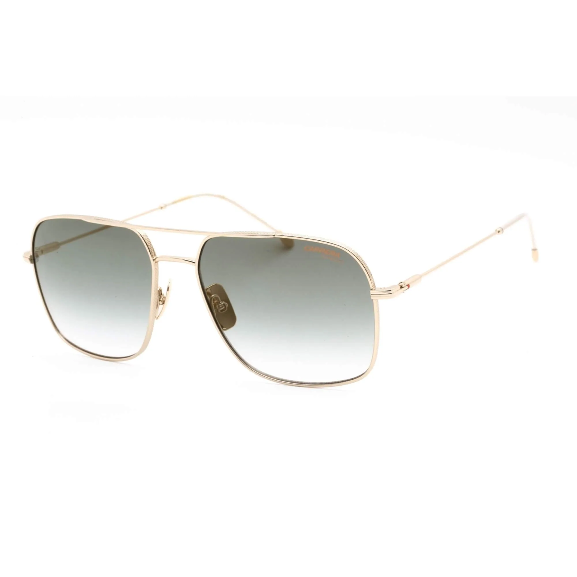 Carrera Unisex Sunglasses - Gold Square Metal Full Rim Frame | CARRERA 247/S 0J5G D6 Carrera Sunglasses