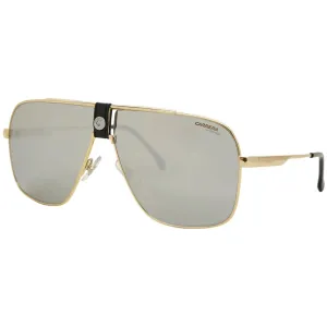 Carrera Unisex Sunglasses - Grey Lens Gold and Black Metal Frame | 1018/S 0RHL T4 Carrera Sunglasses