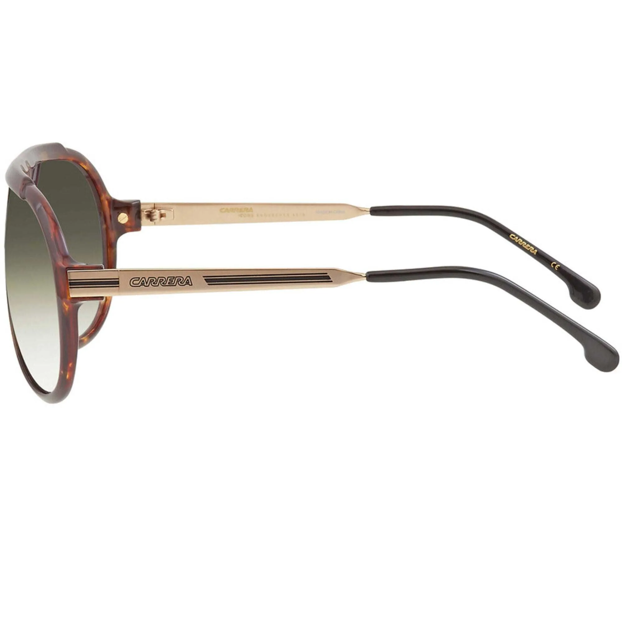 Carrera Unisex Sunglasses - Havana Frame Green Gradient Lenses | ENDURANCE65/N 0086 Carrera Sunglasses