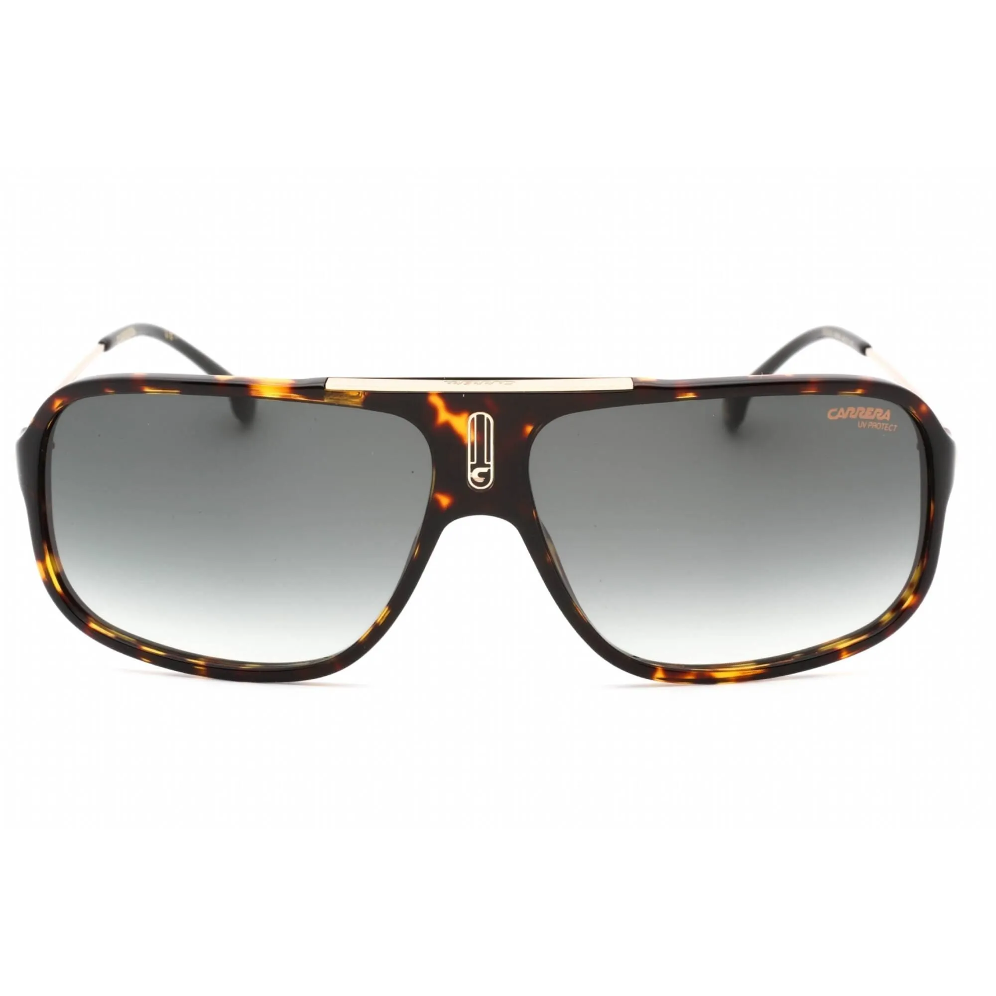 Carrera Unisex Sunglasses - Havana Plastic Frame Green Shaded Lens | COOL65 0086 9K Carrera Sunglasses
