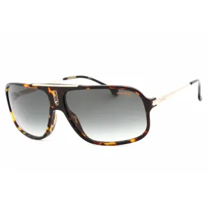 Carrera Unisex Sunglasses - Havana Plastic Frame Green Shaded Lens | COOL65 0086 9K Carrera Sunglasses