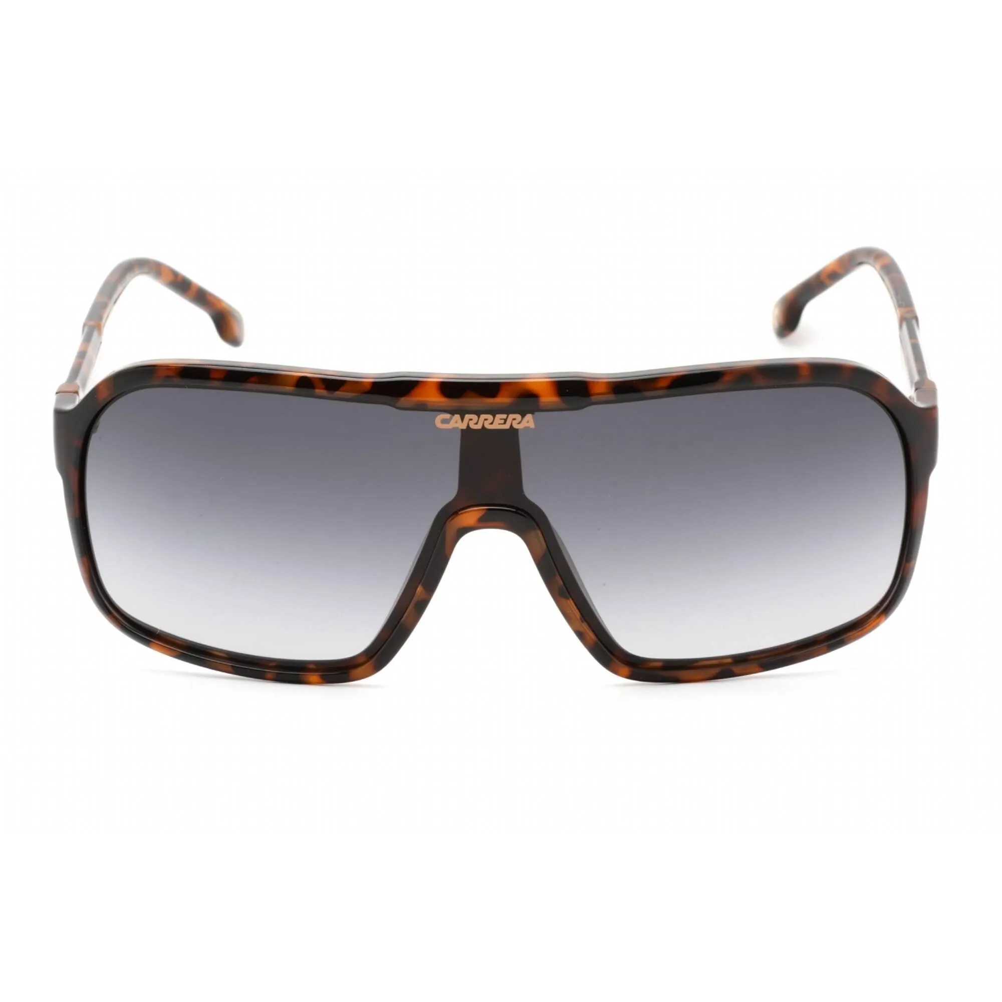 Carrera Unisex Sunglasses - Havana Plastic Frame Grey Shaded Lens | 1046/S 0086 9O Carrera Sunglasses