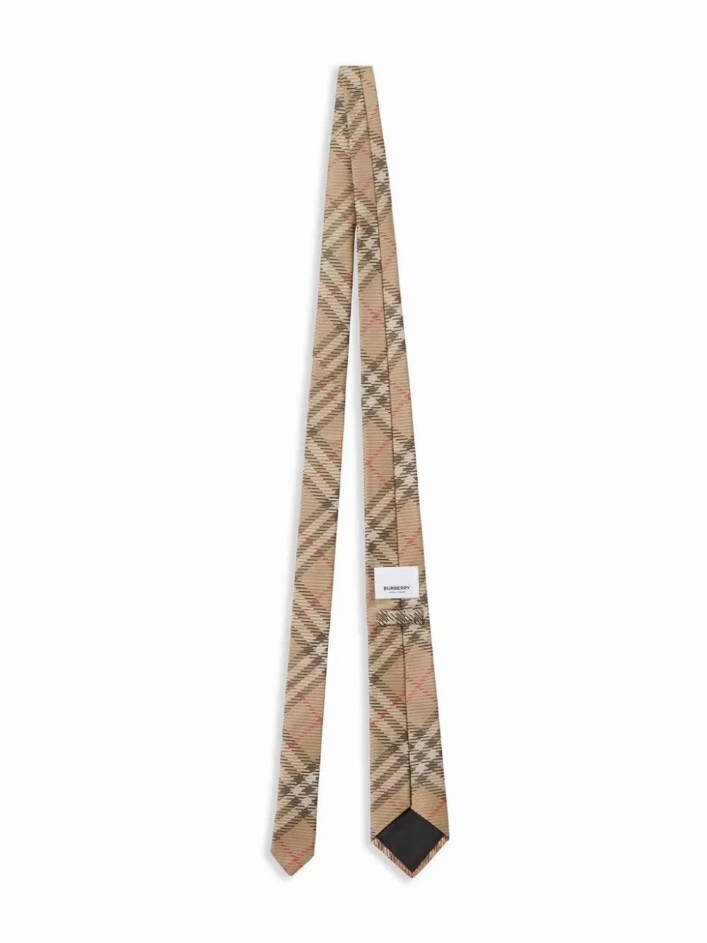 Check Silk Tie