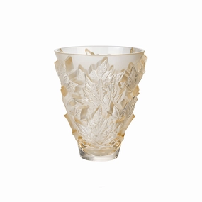 Lalique Small Champs-Élysées Vase - Gold Lustre 10598500