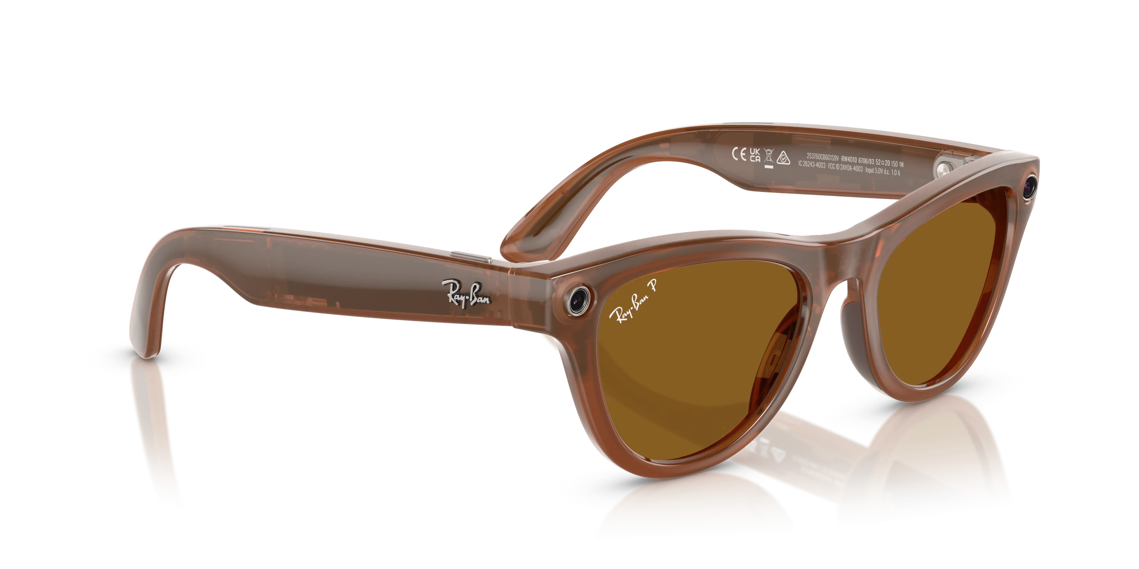 Meta 0RW4010 670683 (52) Skyler caramel brown polarised lens