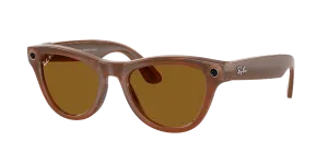 Meta 0RW4010 670683 (52) Skyler caramel brown polarised lens