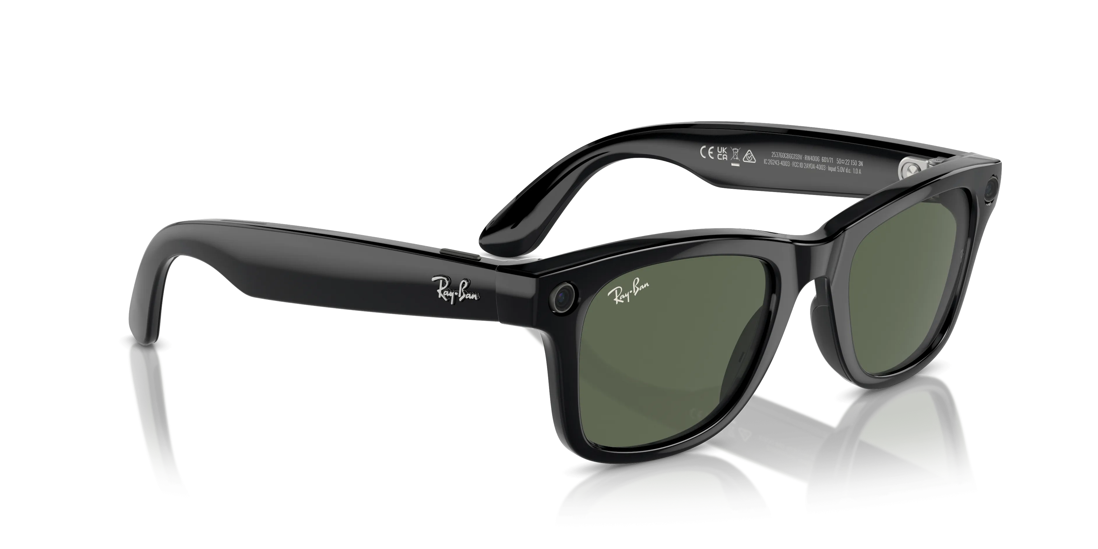 META RW4006 601/71 WAYFARER  BLACK/CAMERA/G15