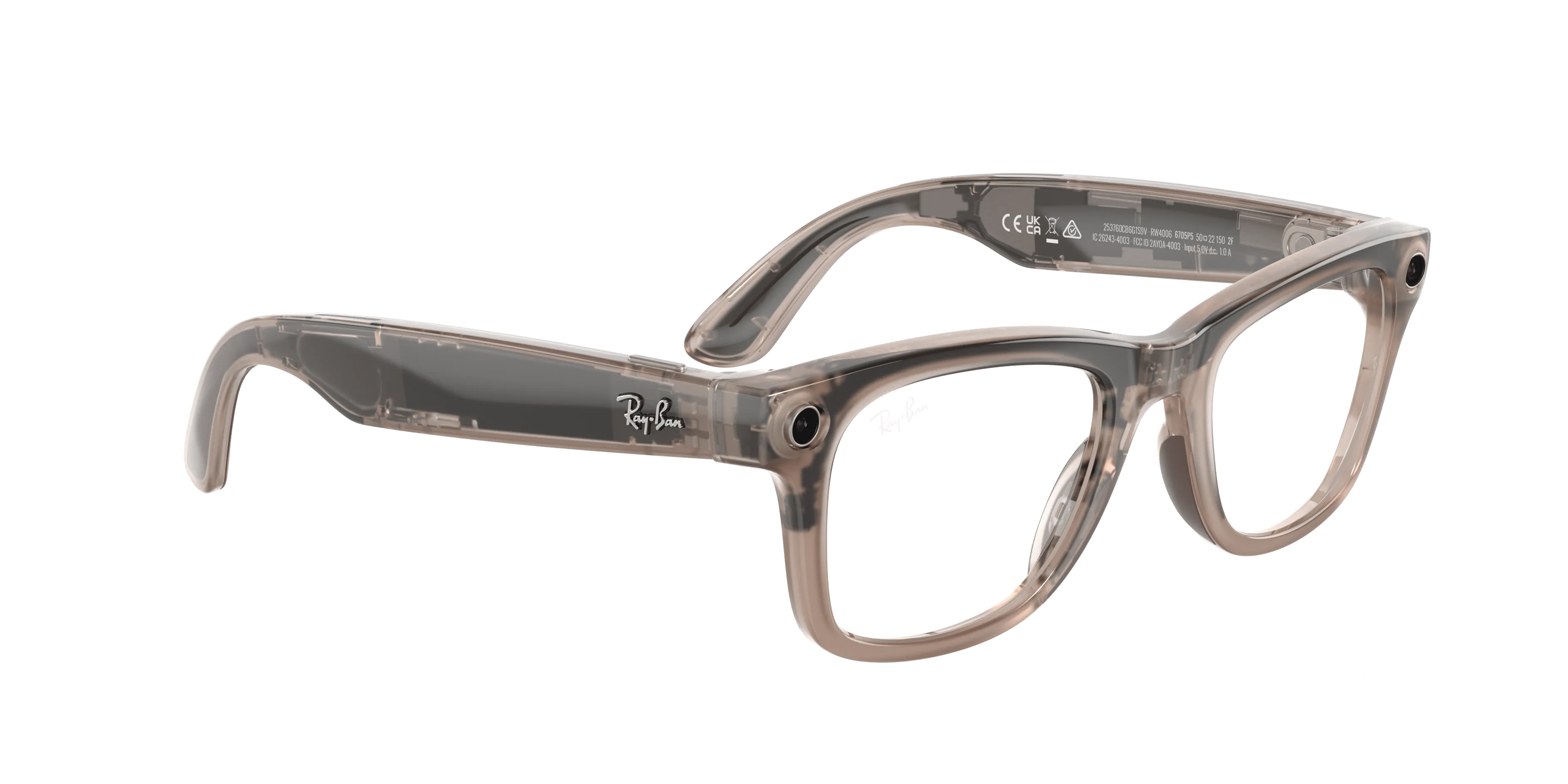 Meta RW4006 6705P5 (50)6705P5 Wayfarer warm stone/Camera/Transition lens
