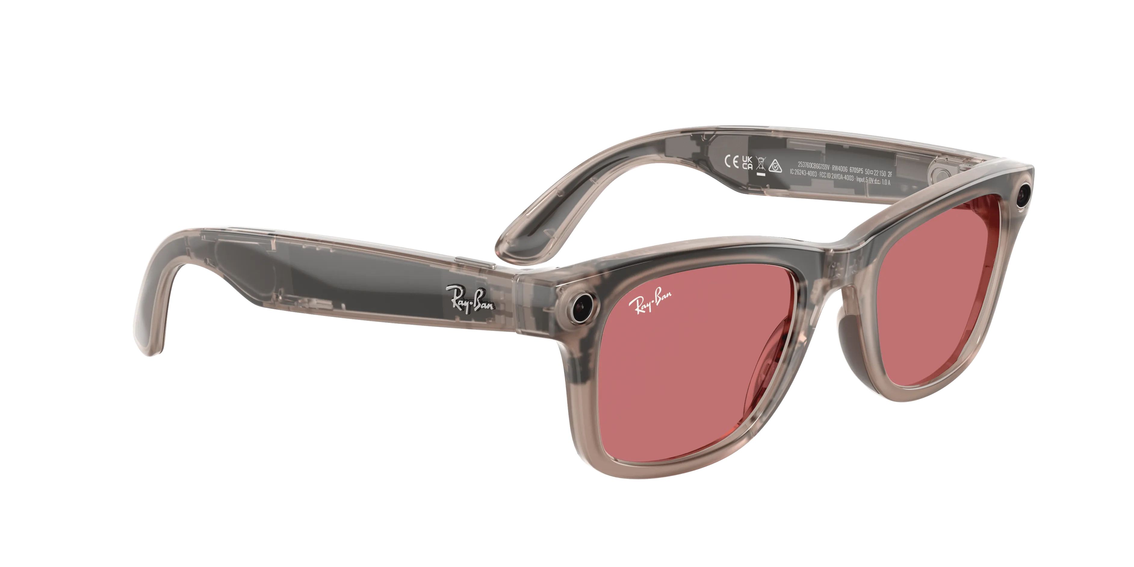 Meta RW4006 6705P5 (50)6705P5 Wayfarer warm stone/Camera/Transition lens