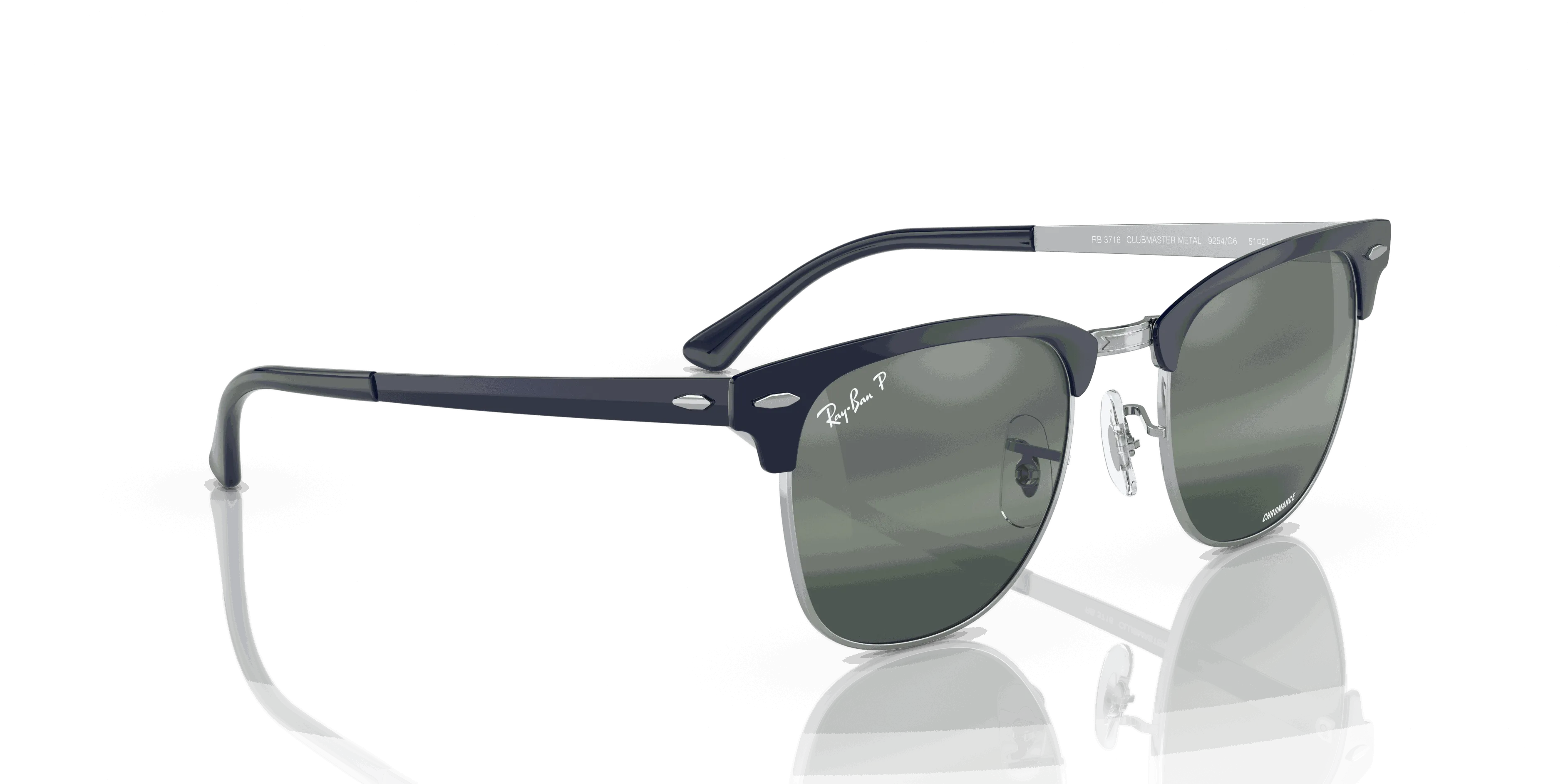 RayBan CLUBMASTER METAL CHROMANCE