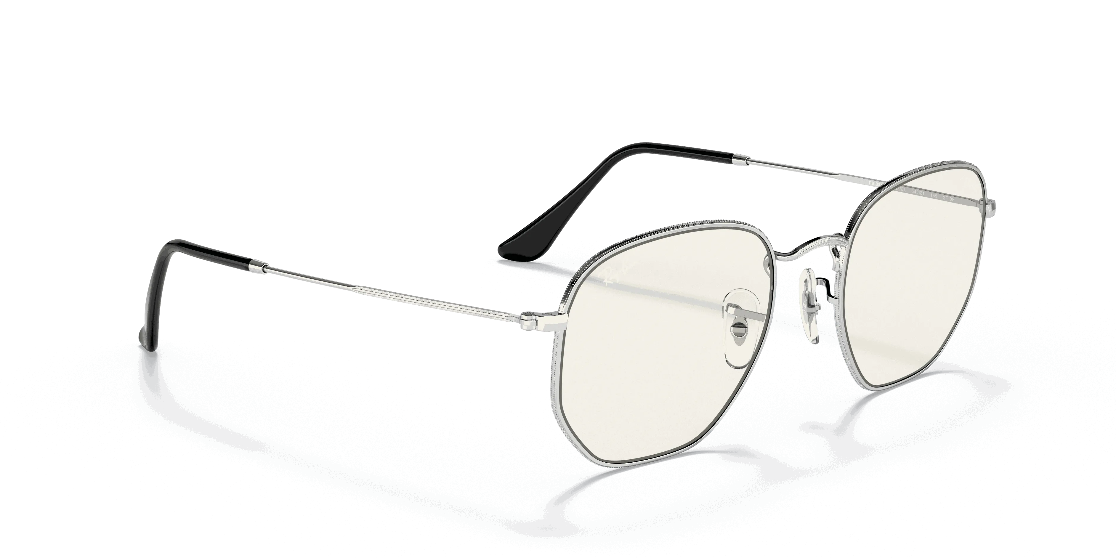 RayBan HEXAGONAL BLUE-LIGHT CLEAR EVOLVE