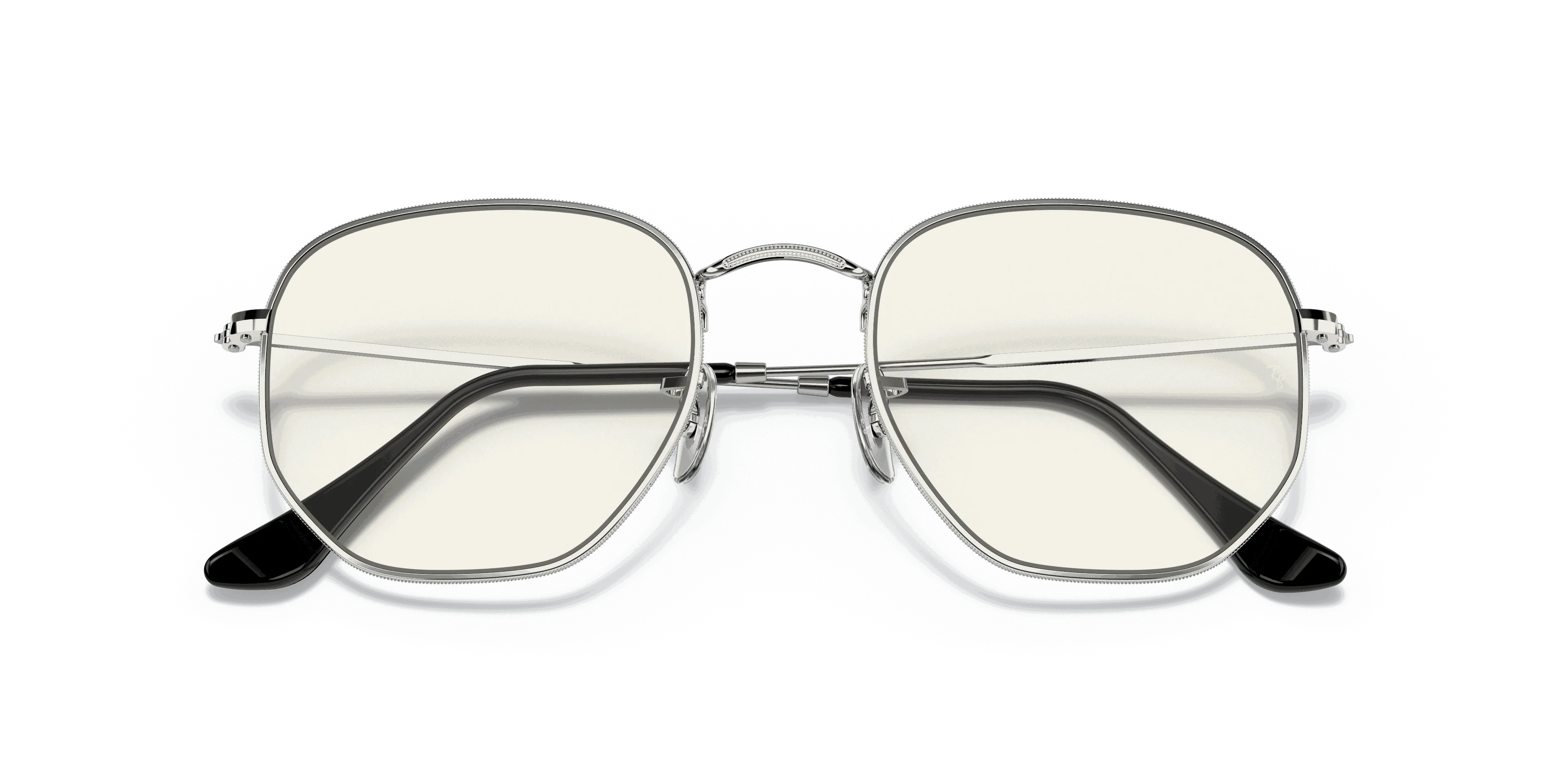 RayBan HEXAGONAL BLUE-LIGHT CLEAR EVOLVE
