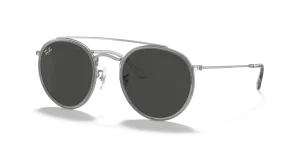 RayBan ROUND DOUBLE BRIDGE LEGEND GOLD